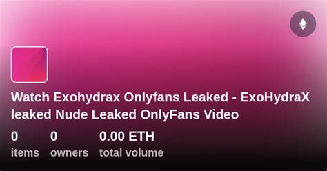 exohydrax leak|Exohydrax : r/exohydraxsexy